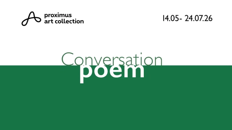 Poster for the exhibition Conversation Poem 2026