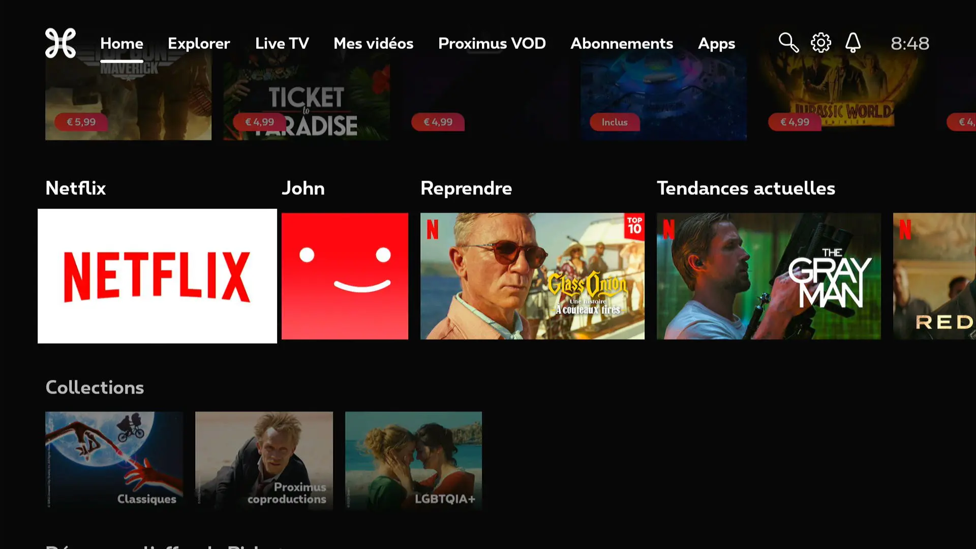 Proximus takes a new step in the integration of Netflix in Pickx