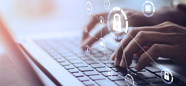 Typing on computer securely